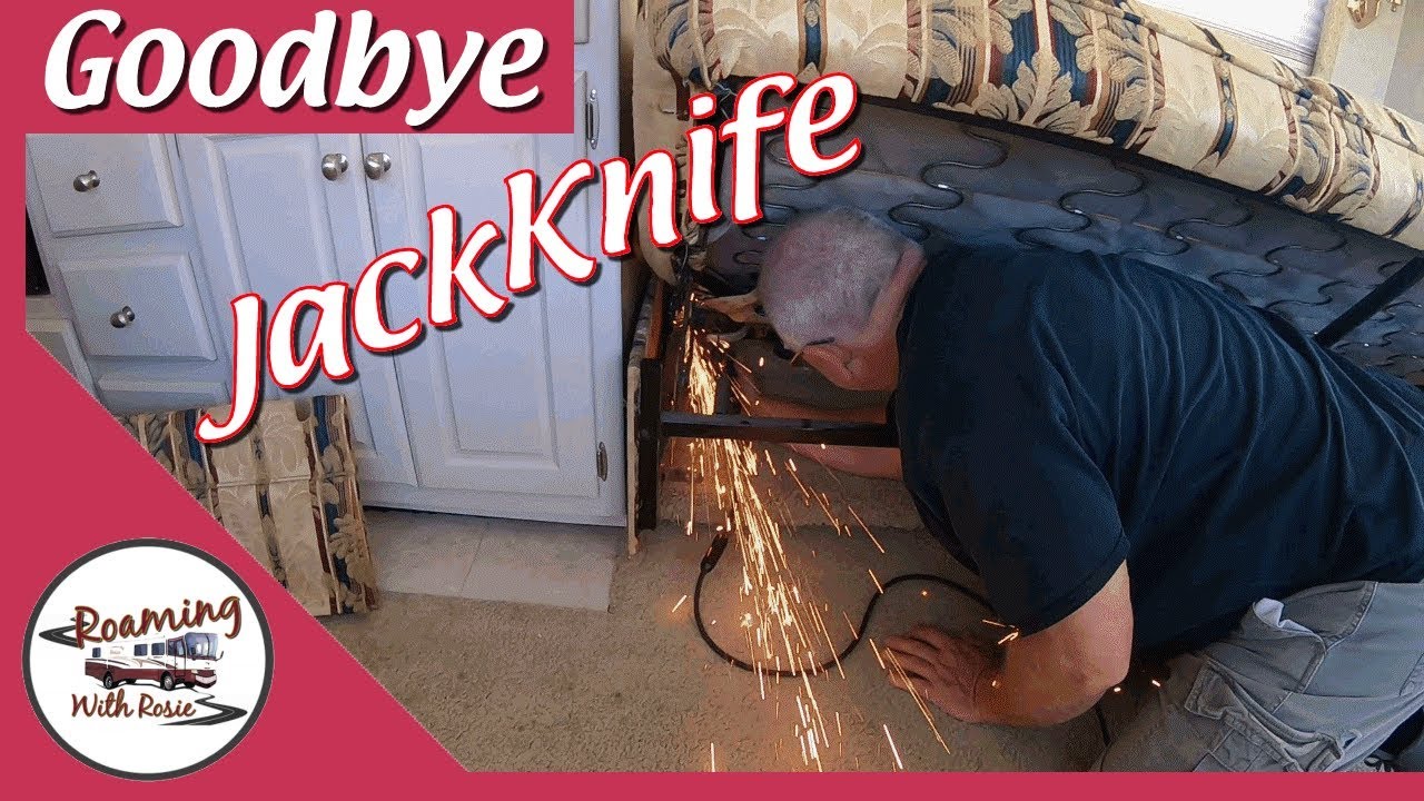 Easy Install Rec-Pro Recliners -  Replace Ugly Jackknife Sofa - Part 1