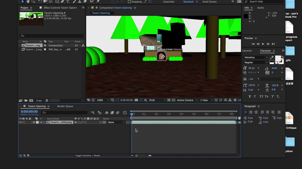 How to render image sequences in After Effects