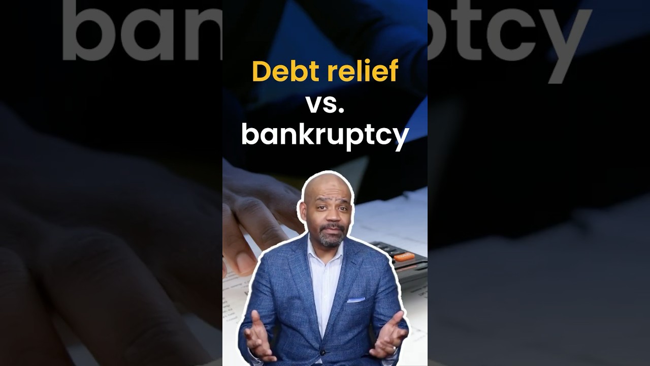 Debt relief vs. bankruptcy &hellip; which is the right choice?