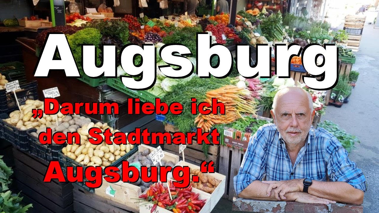 🇩🇪 Augsburg - Darum liebe ich den Augsburger Stadtmarkt – Ein Spaziergang voller Genuss 🥰❗❗