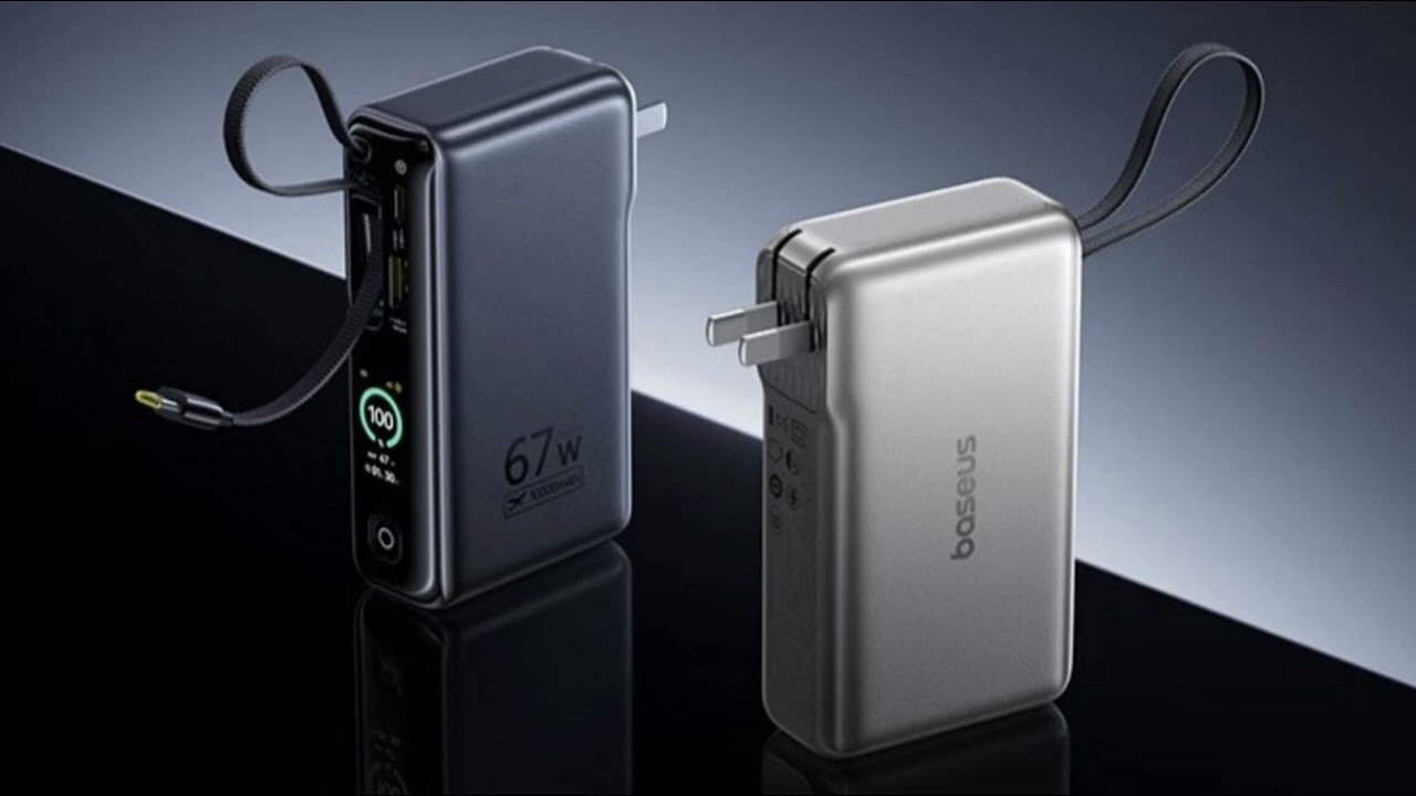 Baseus EnerGeek GT 21 combines charger & power bank; powers 3 devices at once