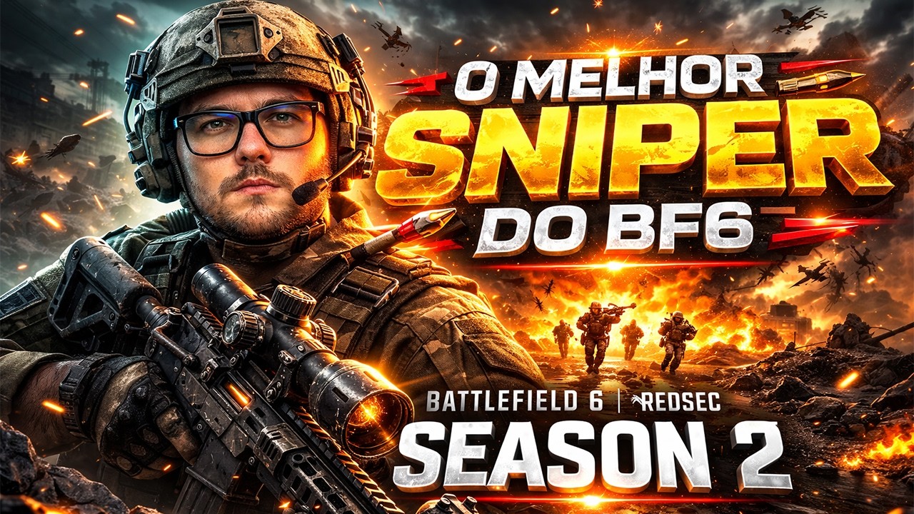 O META MUDOU NA NOVA SEASON? O MELHOR SNIPER DO BATTLEFILED  6 REDSEC.! !PIX !MEMBRO