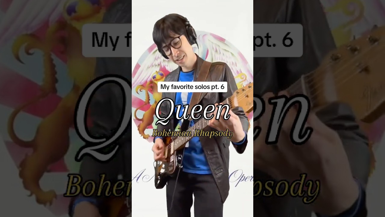 Bohemian Rhapsody solo - Queen #queen #bohemianrhapsody #brianmay #guitar #rock
