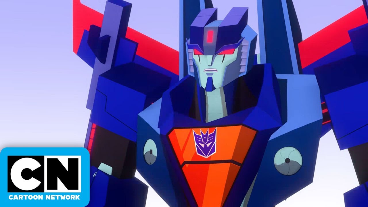 Windblade & Bumblebee Battle a Seeker | Transformers Cyberverse | Cartoon Network