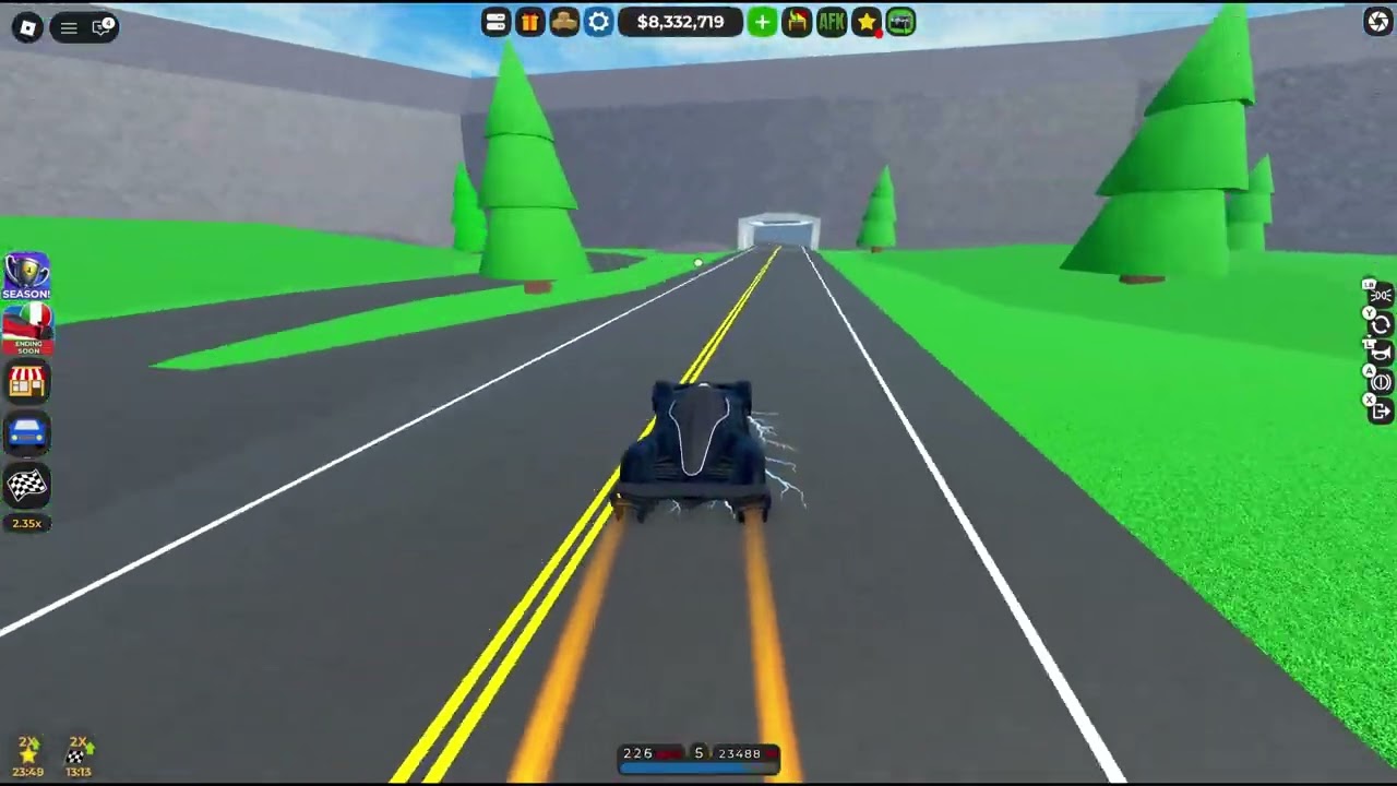 Racing the Rossox RO71 around the entire map... Because no one wants to