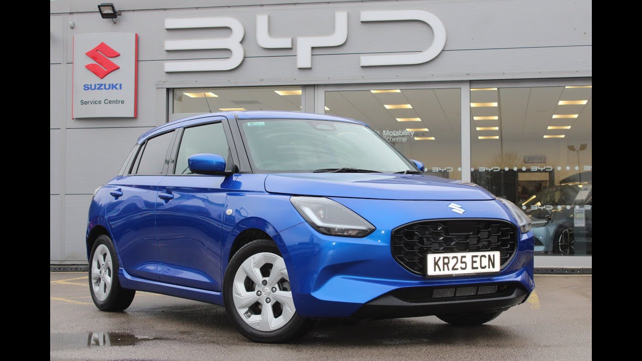 KR25 ECN Suzuki Swift Motion CVT 1.2 MHEV 5dr Frontier Blue 2025