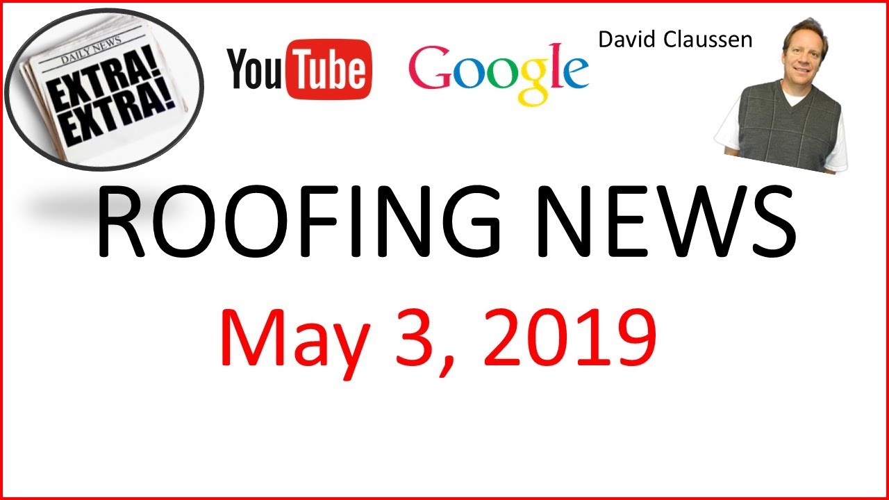 Roofer News 😊  Home Advisor, Roofing Software, ECO Roofs and More😊😎