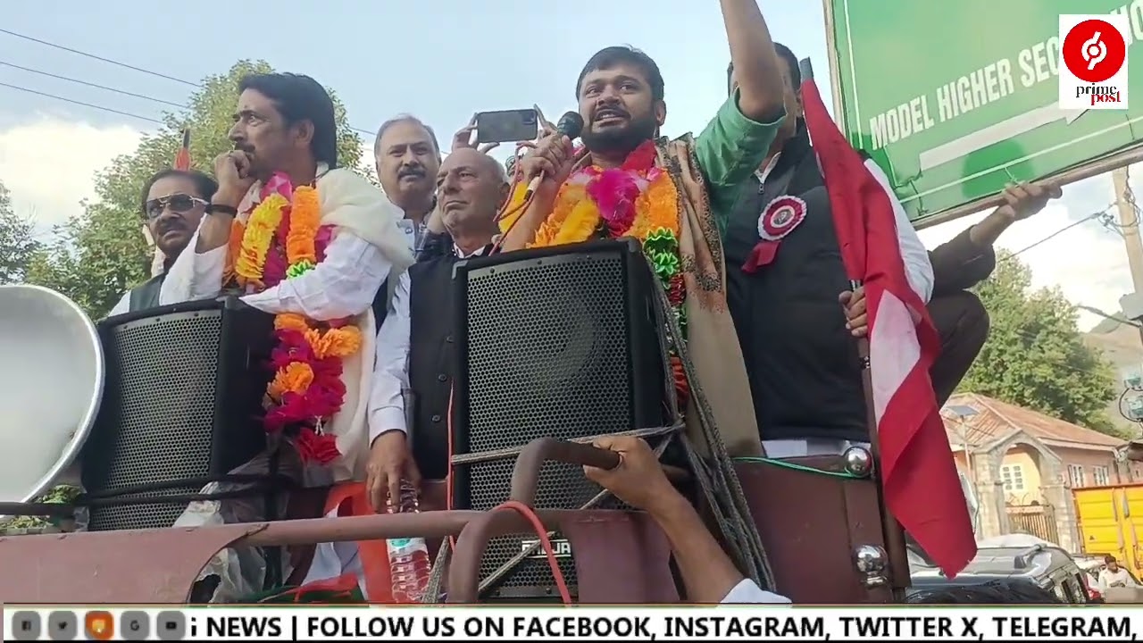 #Congress Leader #KanhaiyaKumar Slams #JKPDP, Accuses PDP Party of Bringing BJP  in #JammuAndKashmir