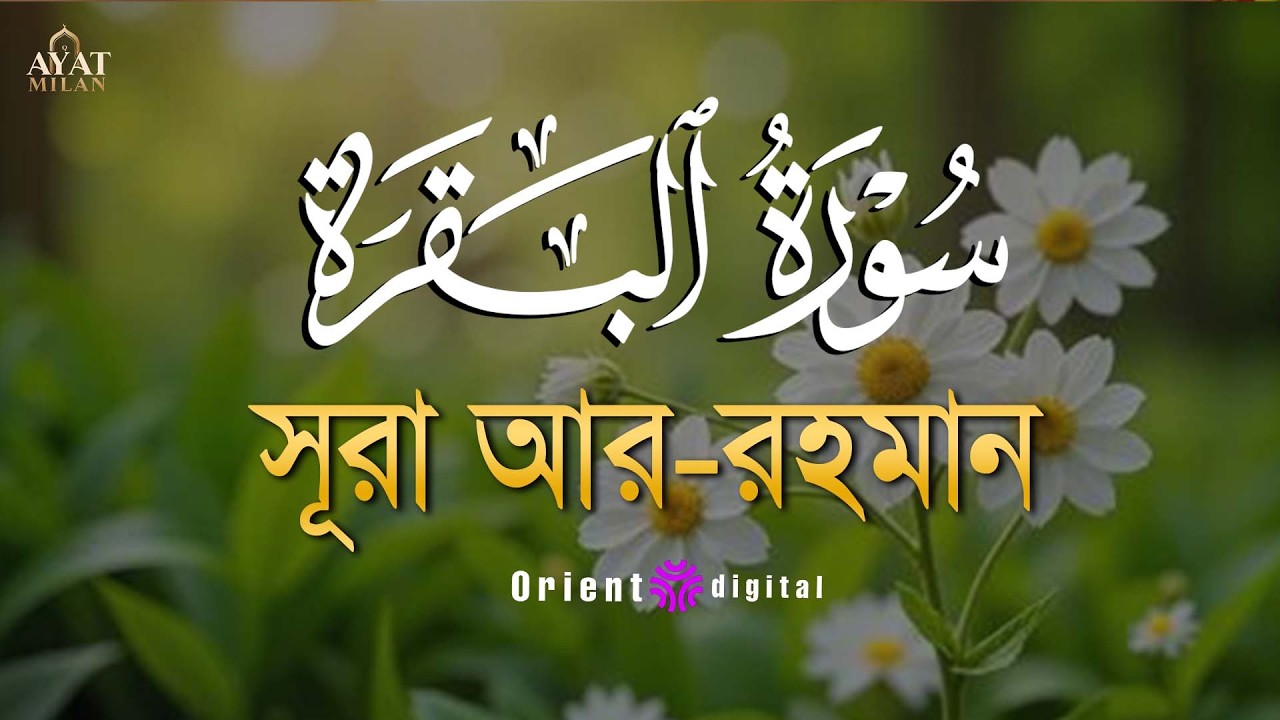 সূরা আল বাকারা এর অত্যন্ত দরদী কন্ঠে তিলাওয়াত┇Surah Al Baqarah Recited by Ahmed Kaseb