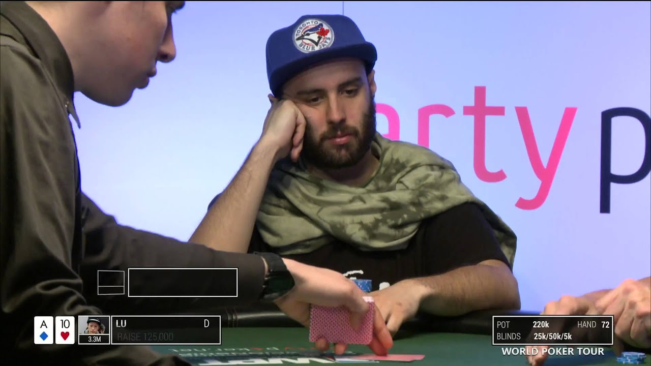 partypoker.net WPT Canadian Spring Championship. Final table. Full Cards-up webcast archive