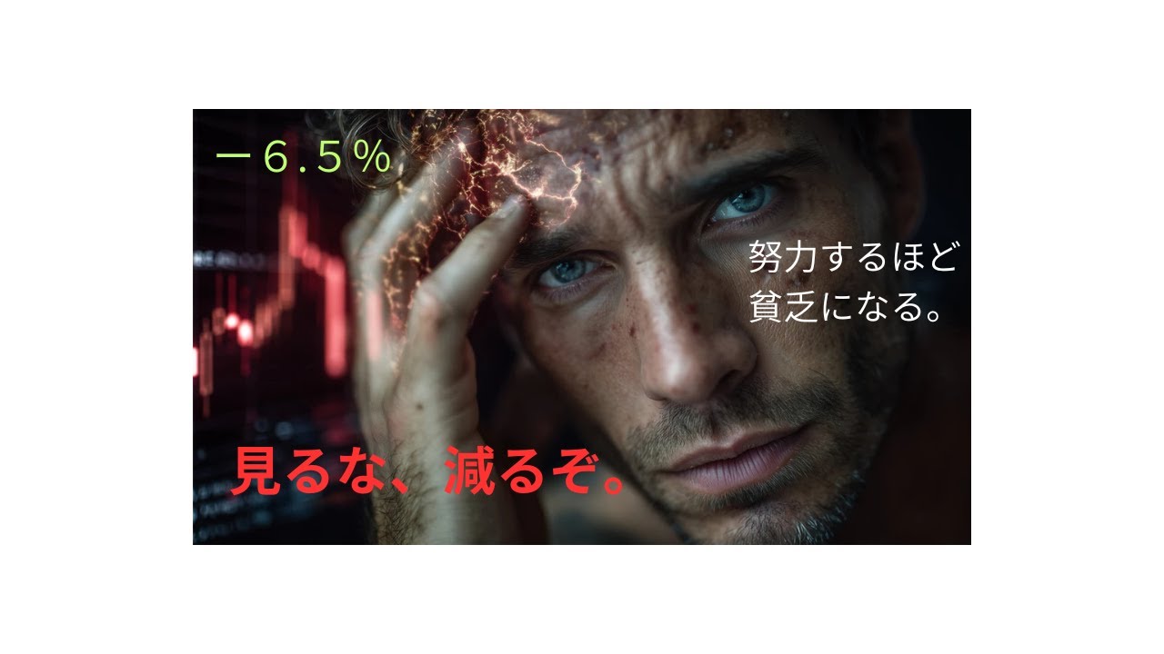 【衝撃】チャートを見るほど貧乏になる。投資の正解は「ドーパミンを捨てる」ことでした。