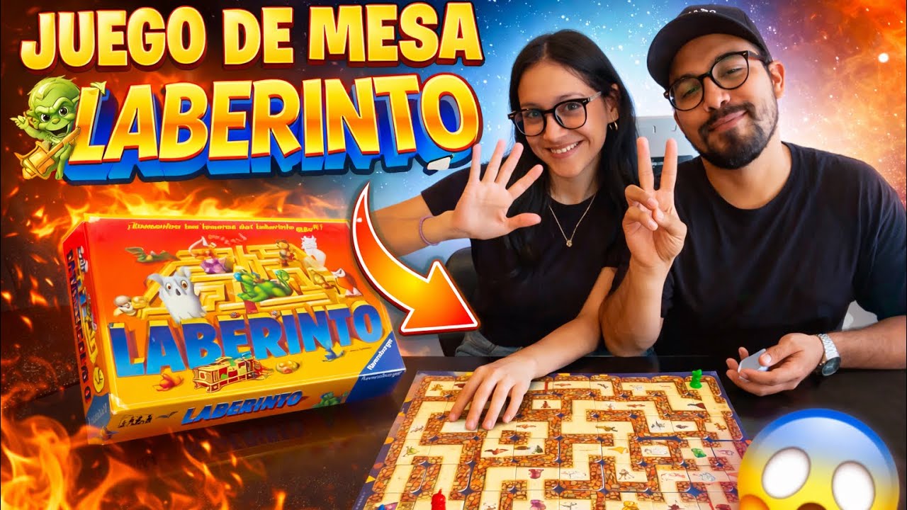 LABERINTO (JUEGO DE MESA) - TUTORIAL + PARTIDA