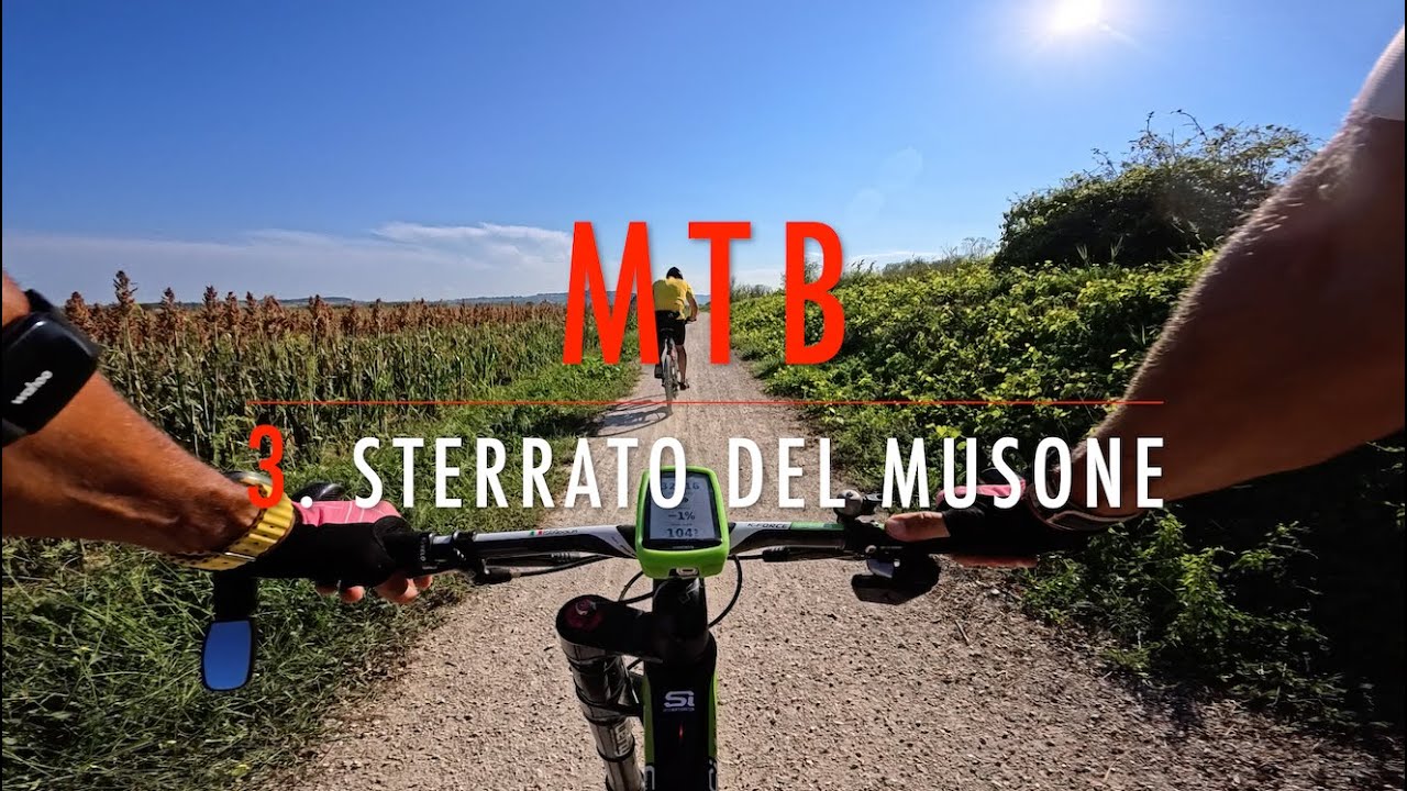 4K HDR 🔴 MTB con Giovanni 🔴 3. Sterrato del Musone 🔴 Insta360 Ace Pro 2 🔴 18.8.2025