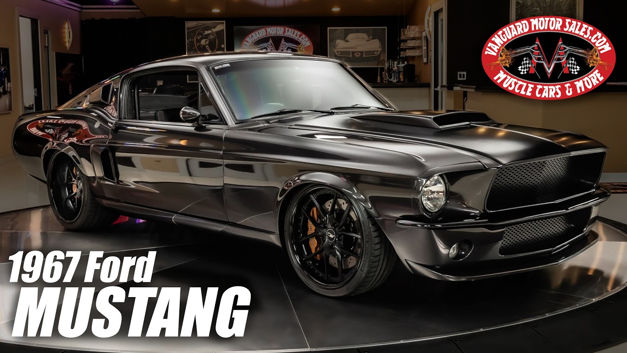 1968 Ford Mustang Fastback Restomod For Sale Vanguard Motor Sales #5870