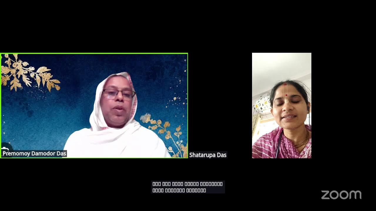 জপ ক্লাস, মঙ্গল আরতি, প্রভুপাদ কথামৃত, শ্রীমদ্ভাগবতম ক্লাস (SB-3/5/15), ইসকন ব্যাঙ্গালোর