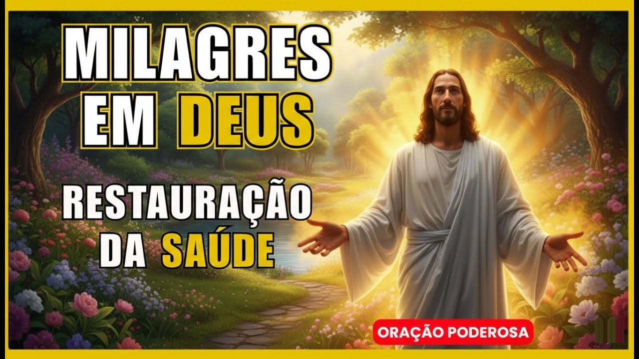 ORAÇÃO PODEROSA PARA CLAMOR A DEUS POR MILAGRES E RESTAURAÇÃO DA SAÚDE
