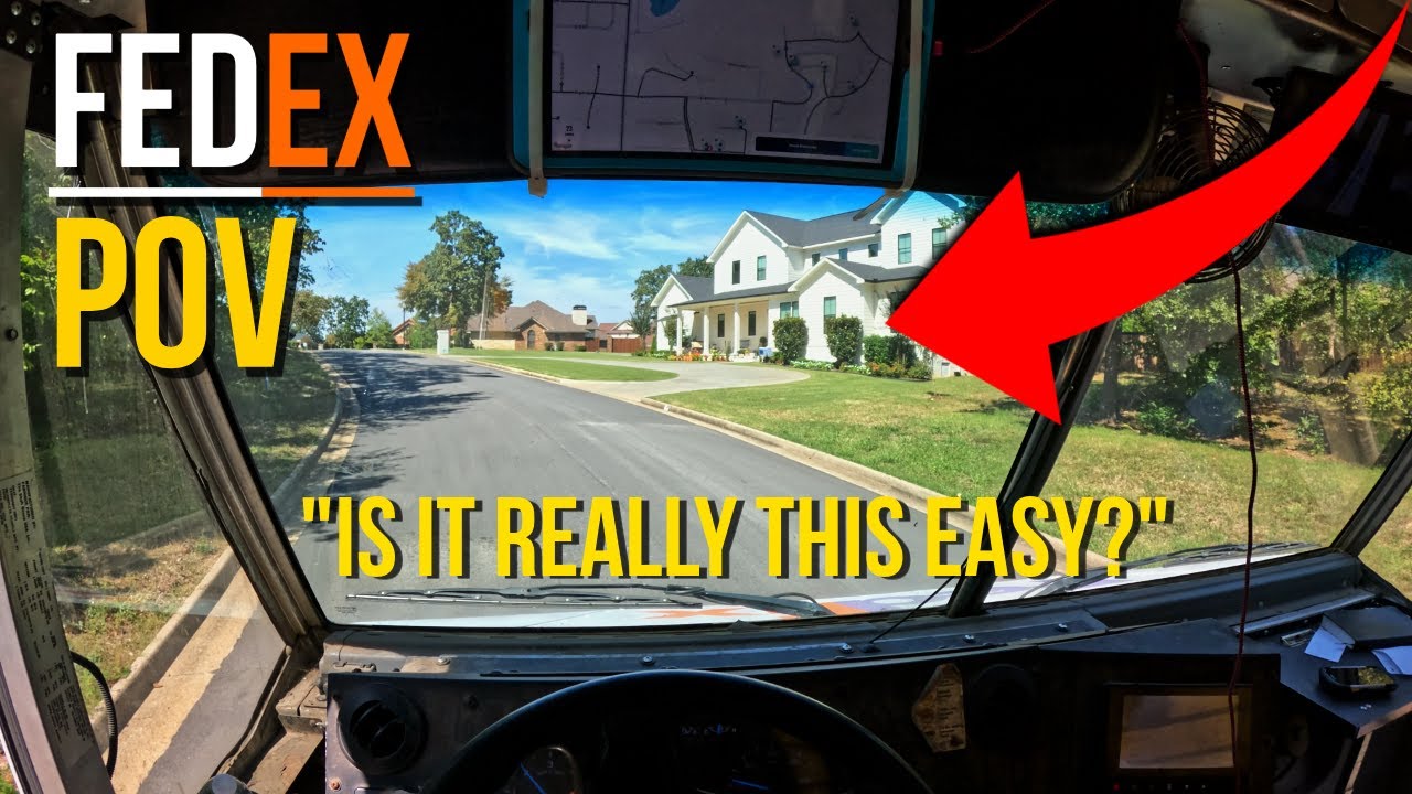 POV: What Driving for FedEx Really Looks Like | Neighborhood Stops