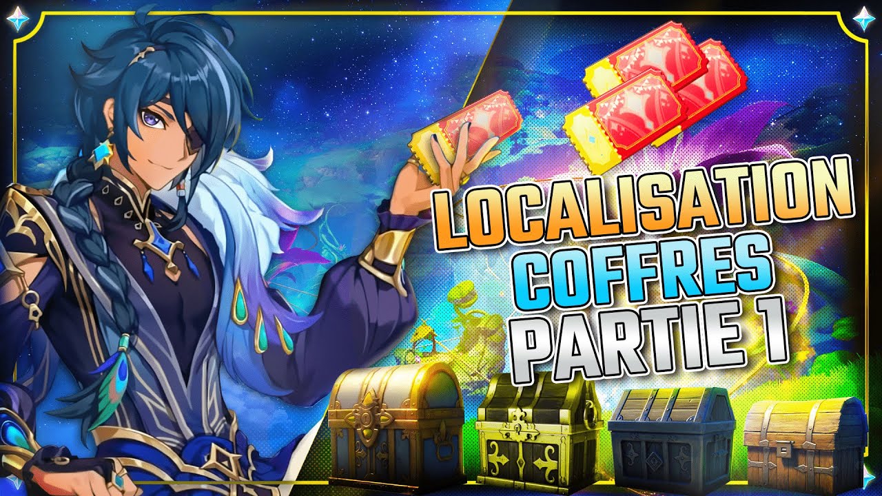 D&Eacute;BLOQUER TOUS LES COFFRES | OBTENIR 155 COUPONS ALL&Egrave;GRES ZONE 1 | Genshin Impact