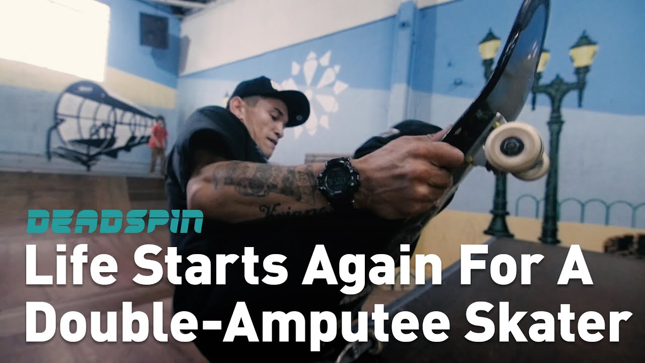 Skateboarding Gave Double-Amputee Felipe Nunes His Life Back