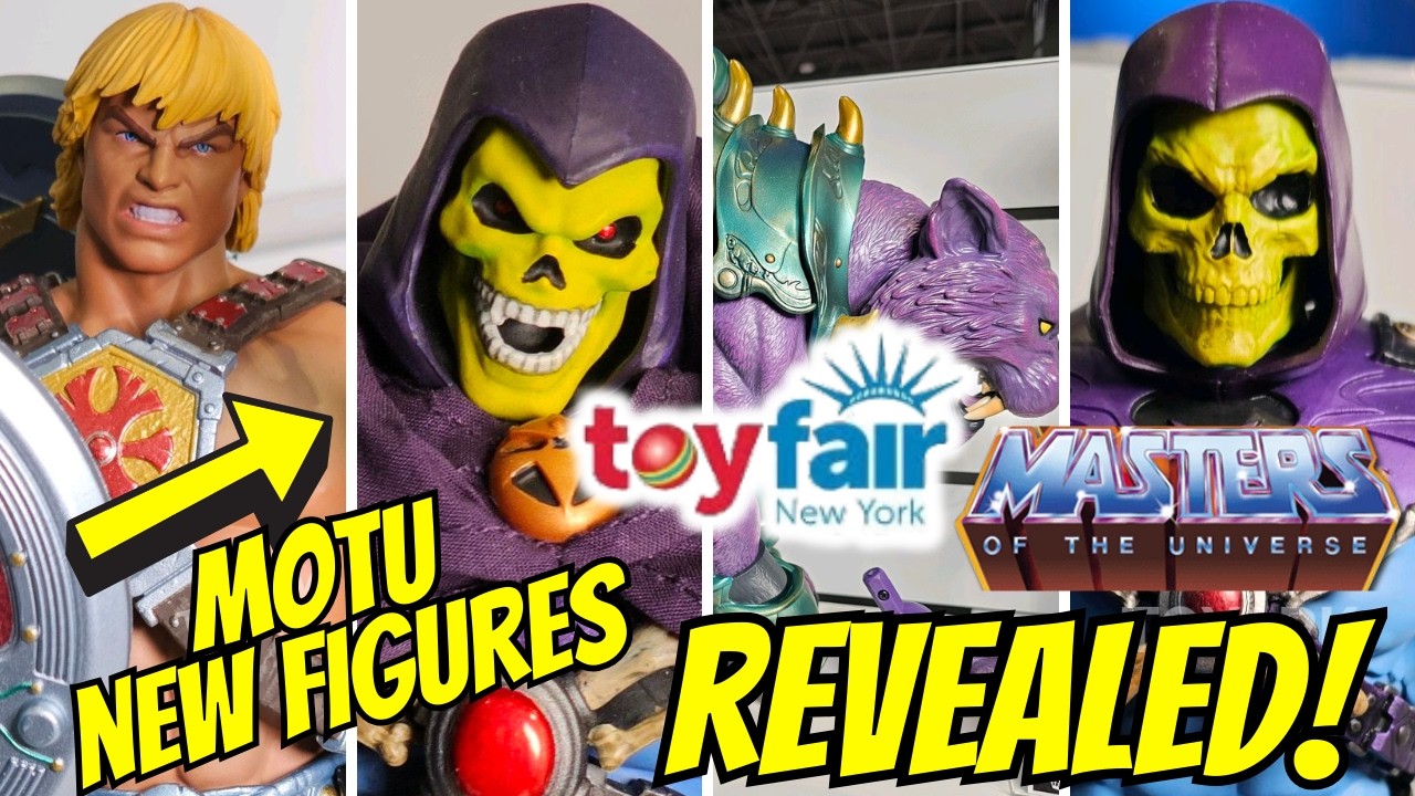 Masters Of The Univese New Figures At New York Toy Fair 2026