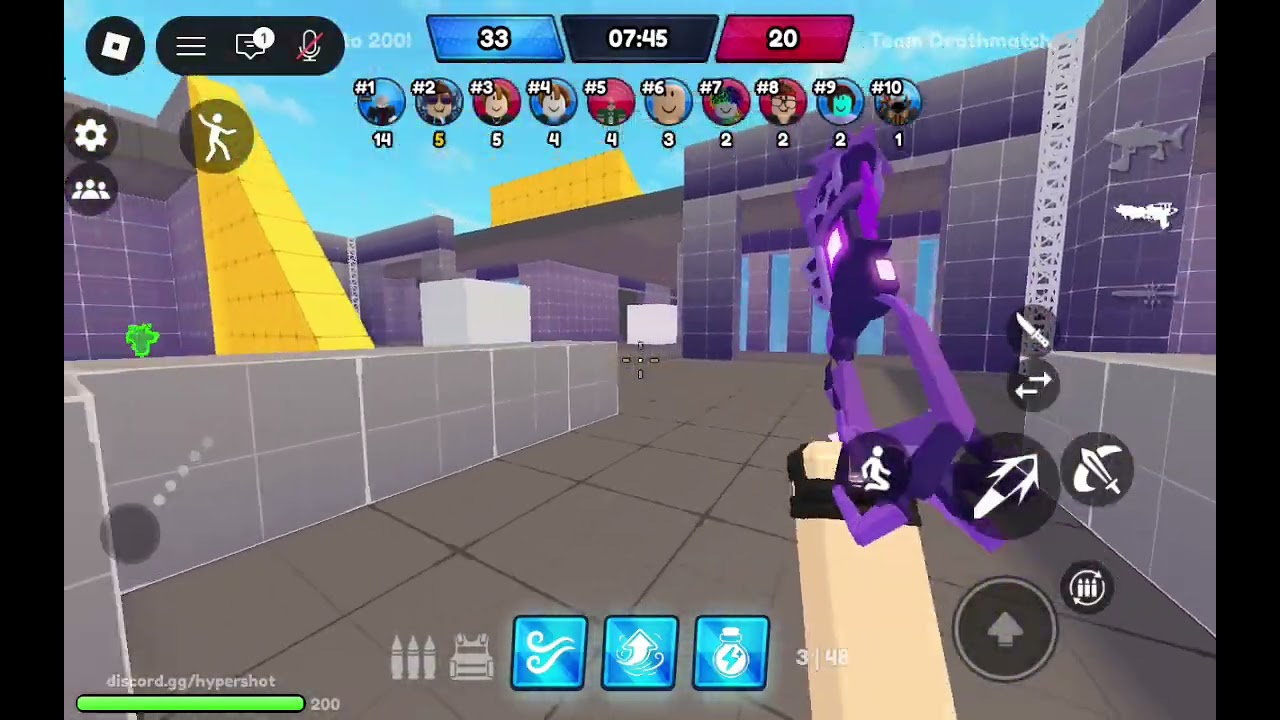 Roblox hypershot🔥🔥🔫🔫🔫