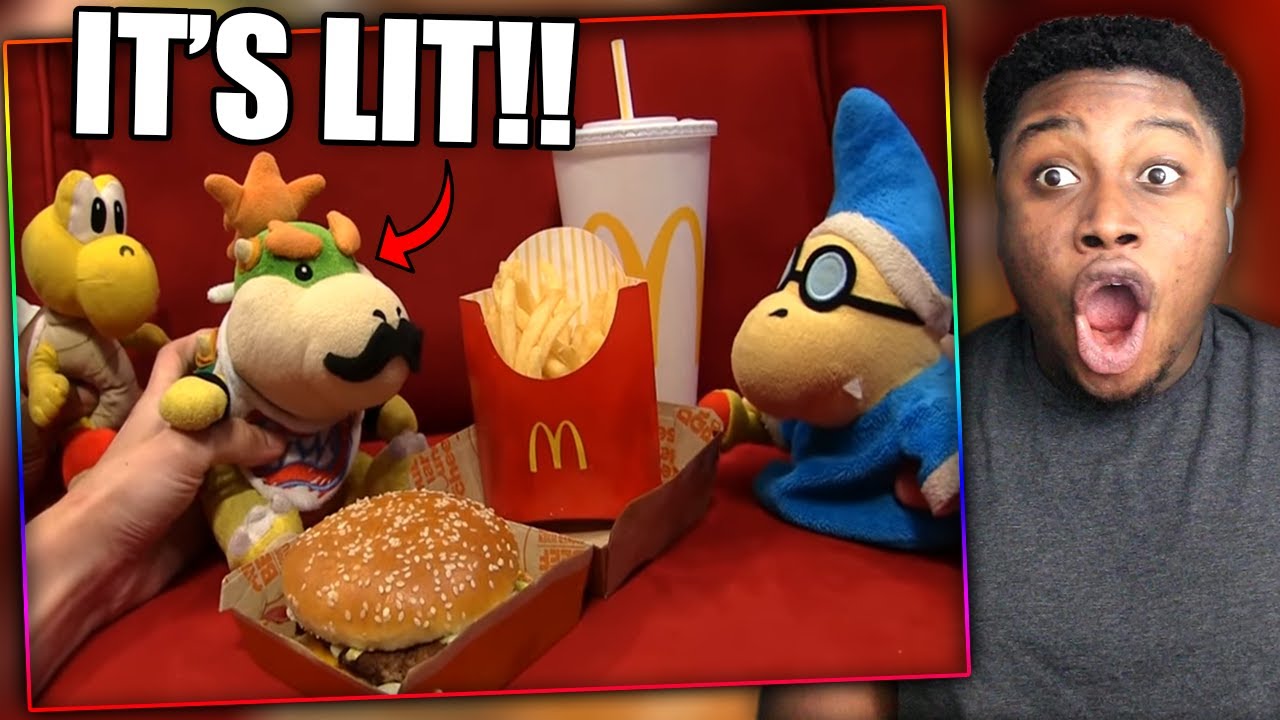 JUNIOR GETS A TRAVIS SCOTT MEAL! | SML Movie: Bowser Junior's 21st Birthday Reaction!