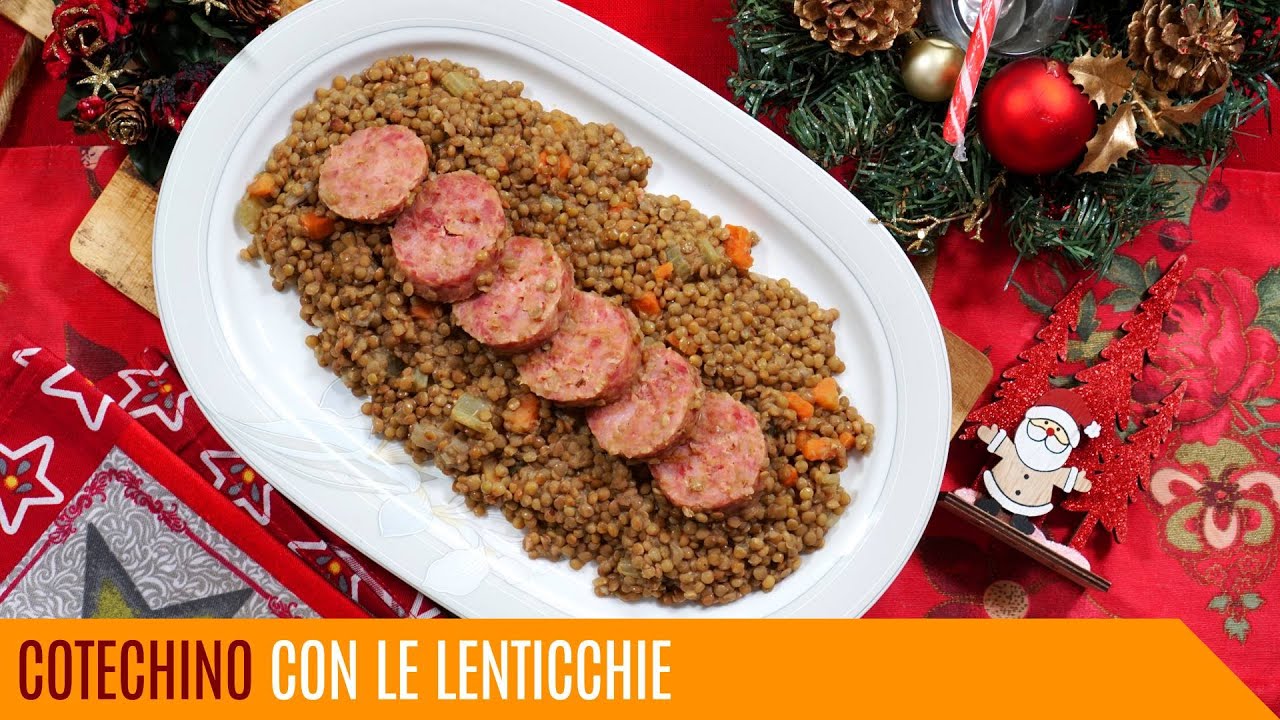 Cotechino con le lenticchie, ricetta tradizionale di Capodanno