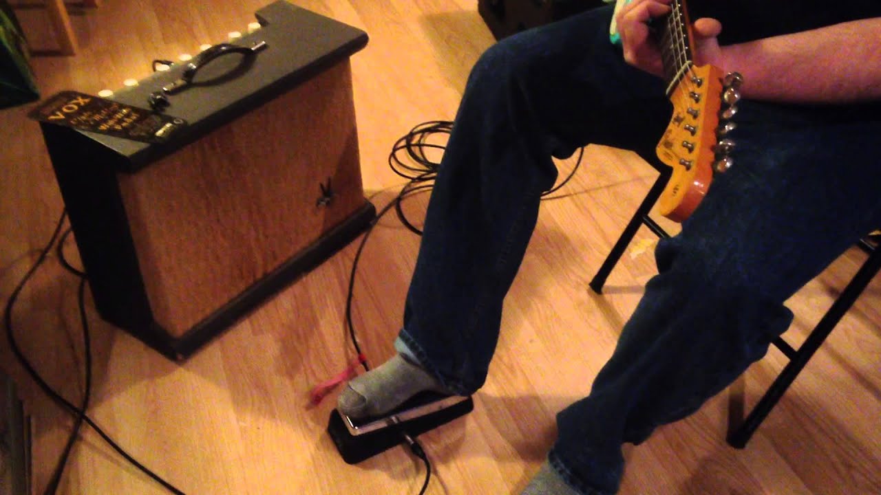1968 Vox Clyde McCoy Wah Pedal Demo