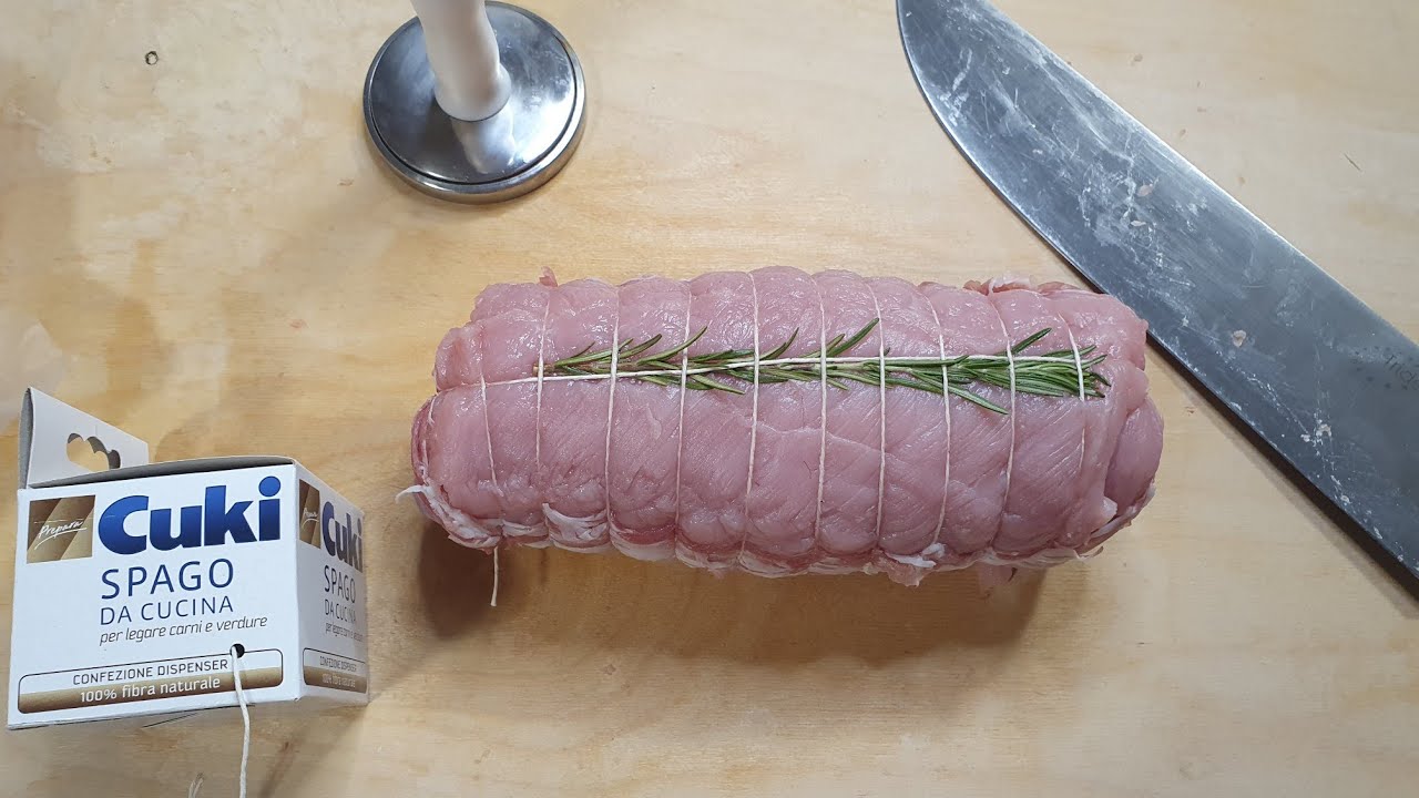 come legare un arrosto/prosciutto crudo e cottura in friggitrice ad aria