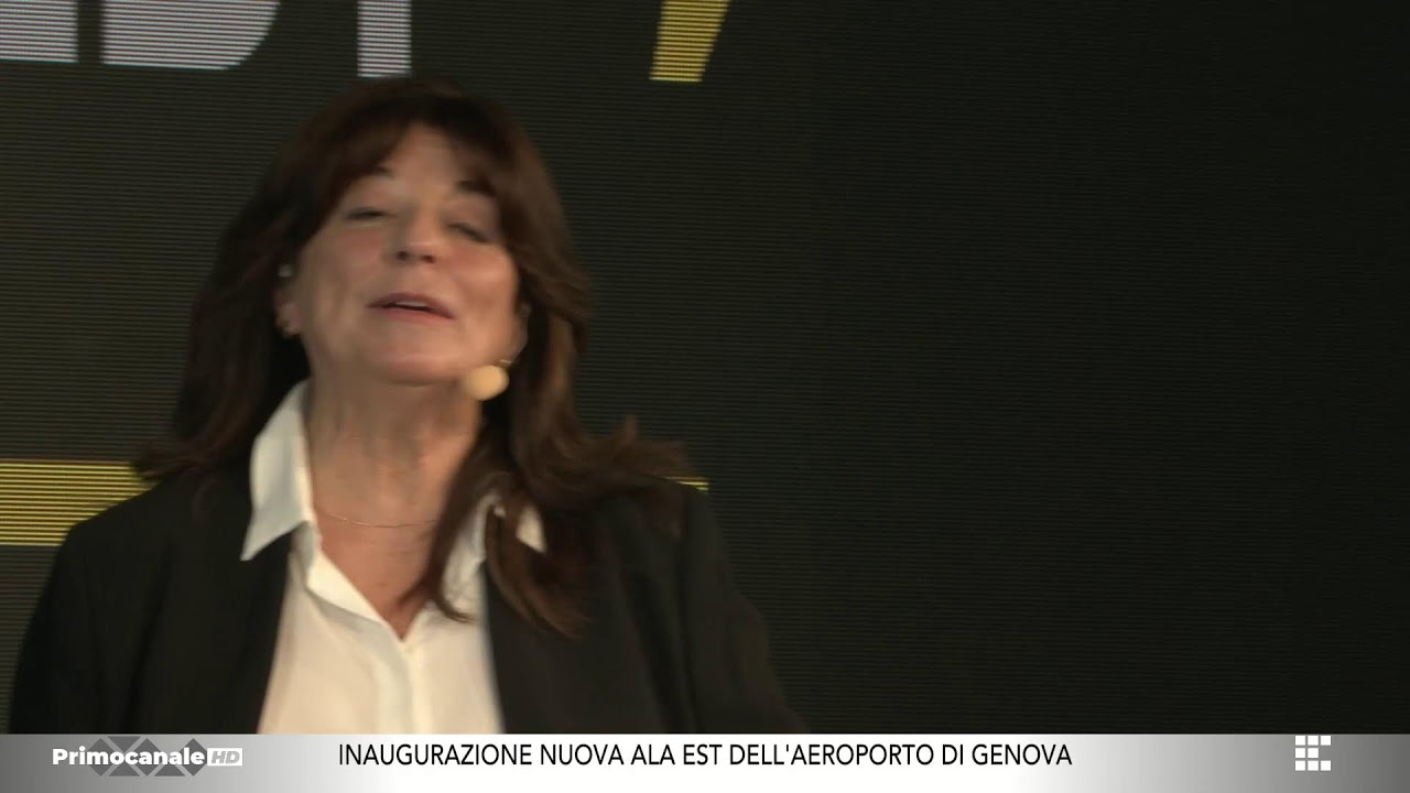 Inaugurazione nuova aerostazione aeroporto di Genova