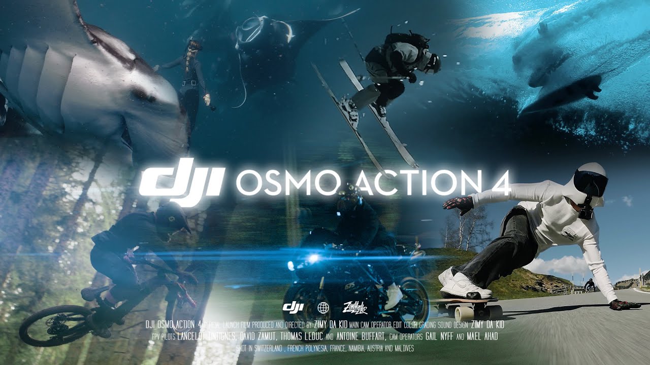 DJI Osmo Action 4: Crossing Boundaries // Zimy Da Kid X DJI