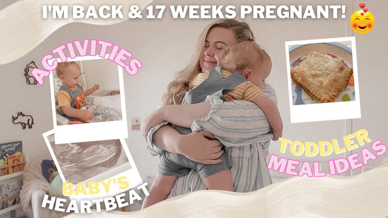 Life as a pregnant mum with a toddler👶🍼 | 17 weeks pregnant, toddler meal ideas & toddler activities