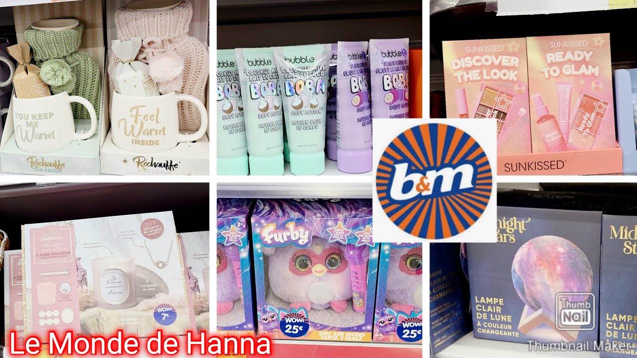 B&M FRANCE ARRIVAGE 16-11 ID&Eacute;ES CADEAUX COFFRETS NO&Euml;L 🎅 