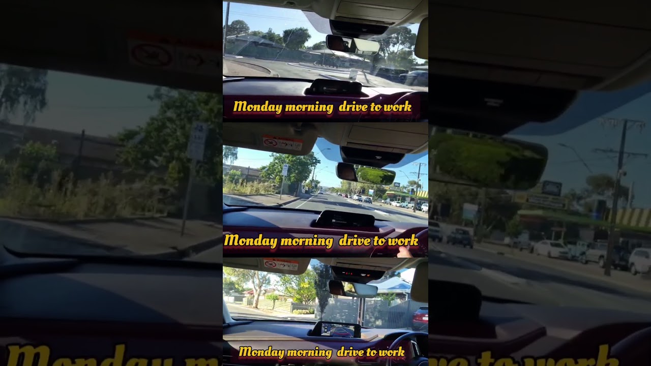 Monday morning  drive to work #shortvideo #ladydriver #ofwaustralia #automobile #driving #ofwlife