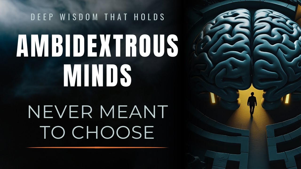 Ambidextrous Mind | Beyond Left & Right Brain Psychology 🕷️