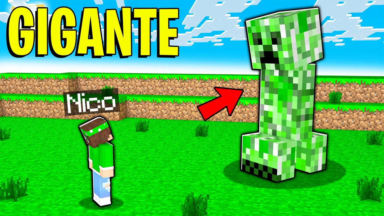 MINECRAFT MA I MOB SONO GIGANTI!