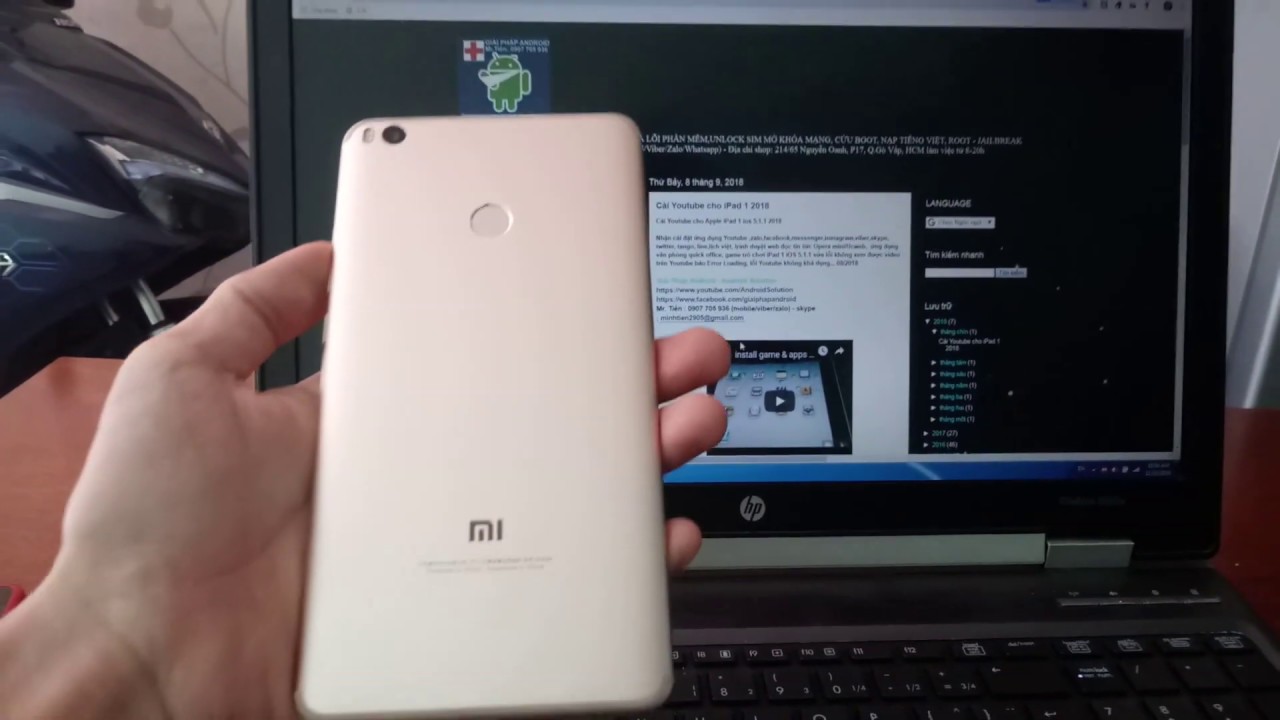 remove Google account FRP lock Mi account Xiaomi Mi Max 2 Android 7.1.1 Unlock Bootloader Unofficial