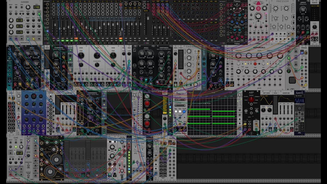 la música electrónica en VCV Rack