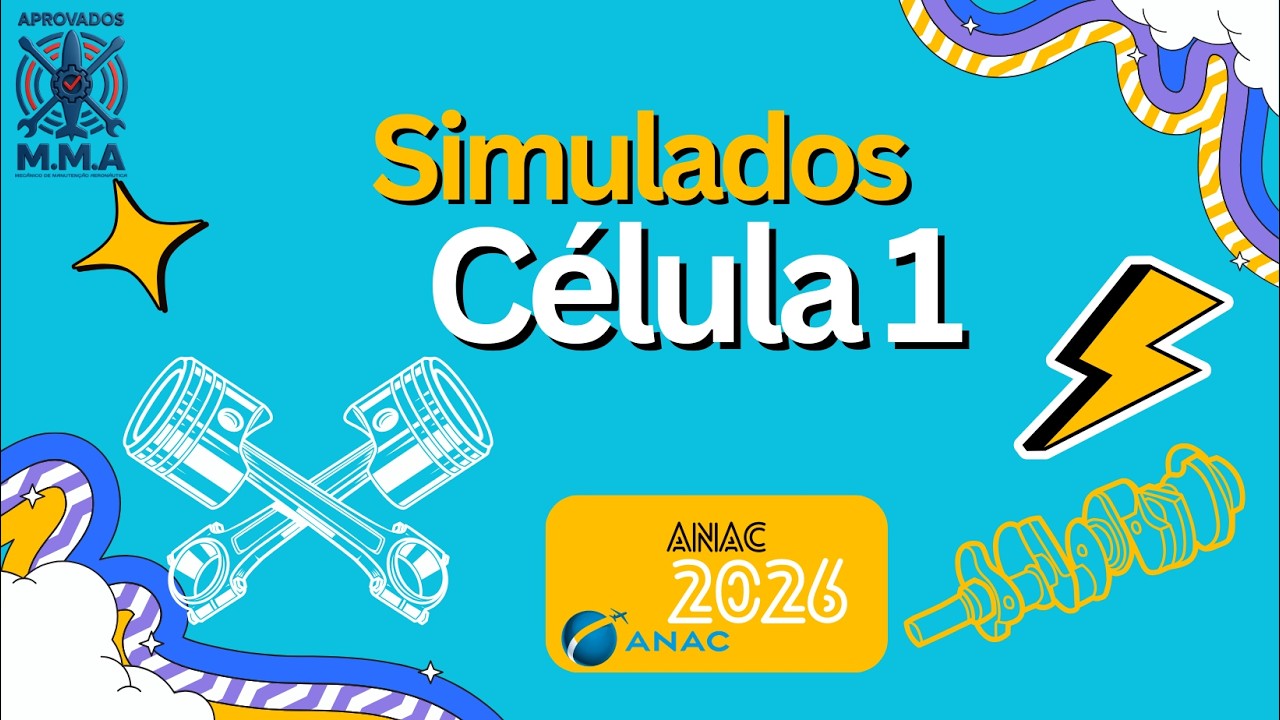 Célula 1/ ANAC / Célula/ respondendo simulados