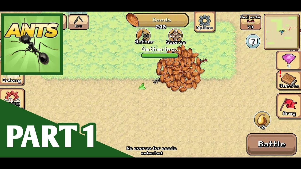 Pocket Ants: Colony Simulator | Walkthrough Gameplay Part 1 | (iOS,Android)