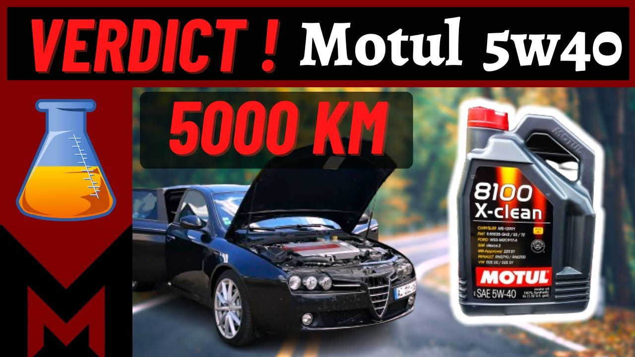 3e Analyse de l' Huile Moteur 🛢️ Motul X-Clean 5W40 🔥 VERDICT 🔥 Alfa 159 JTDm 🍀 Meca Maniaque