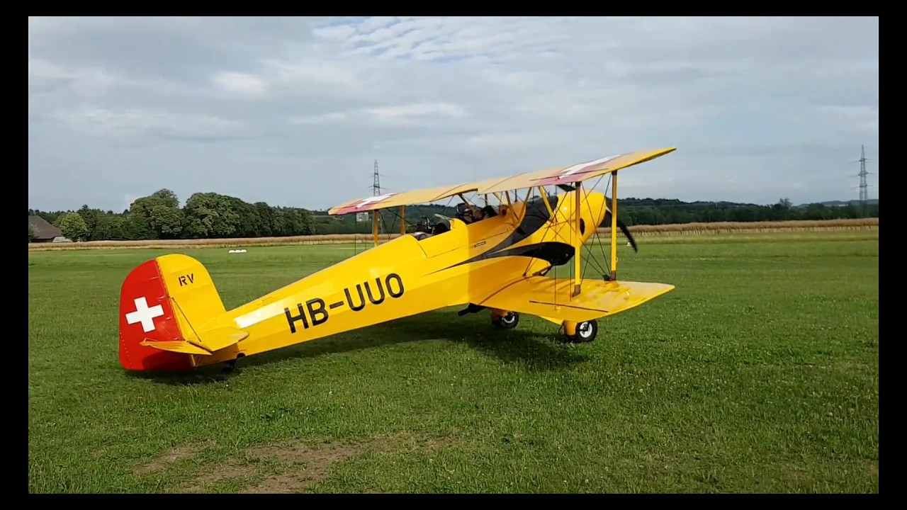 Bücker Jungman Akro- und Rundflug ab Biel-Kappelen