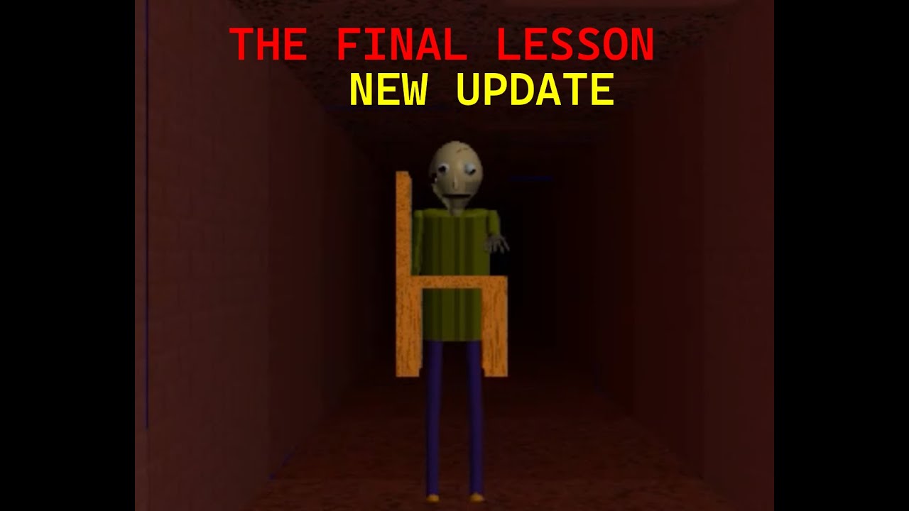 The Final Lesson REMASTERED [DEMO 2] - Baldi's basics decompiled mod