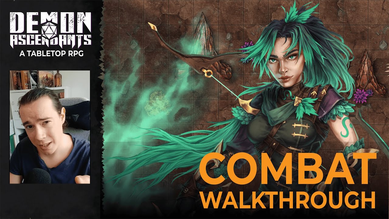 TABLETOP RPG COMBAT  - DEMON ASCENDANTS
