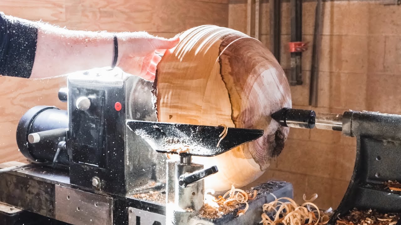 Starting Off 2023 With a New Laguna 18–36 Lathe | Wood Turning