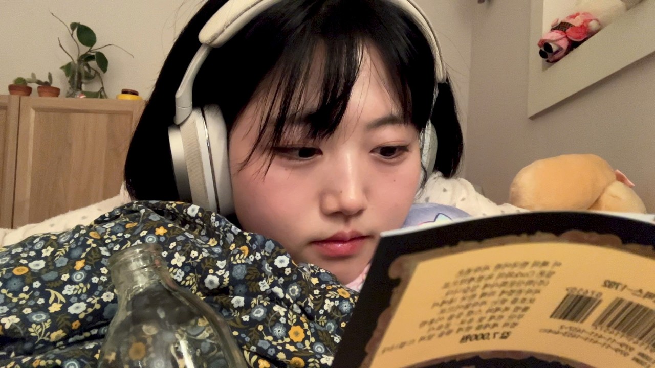 만화책 읽고 푸딩 먹으면서 겨울나는 백수 브이로그