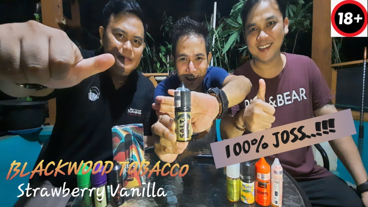 Liquid Blackwood Salt Nic Strawberry Vanilla Tobacco By RCKS Juice - GaJeBro Channel