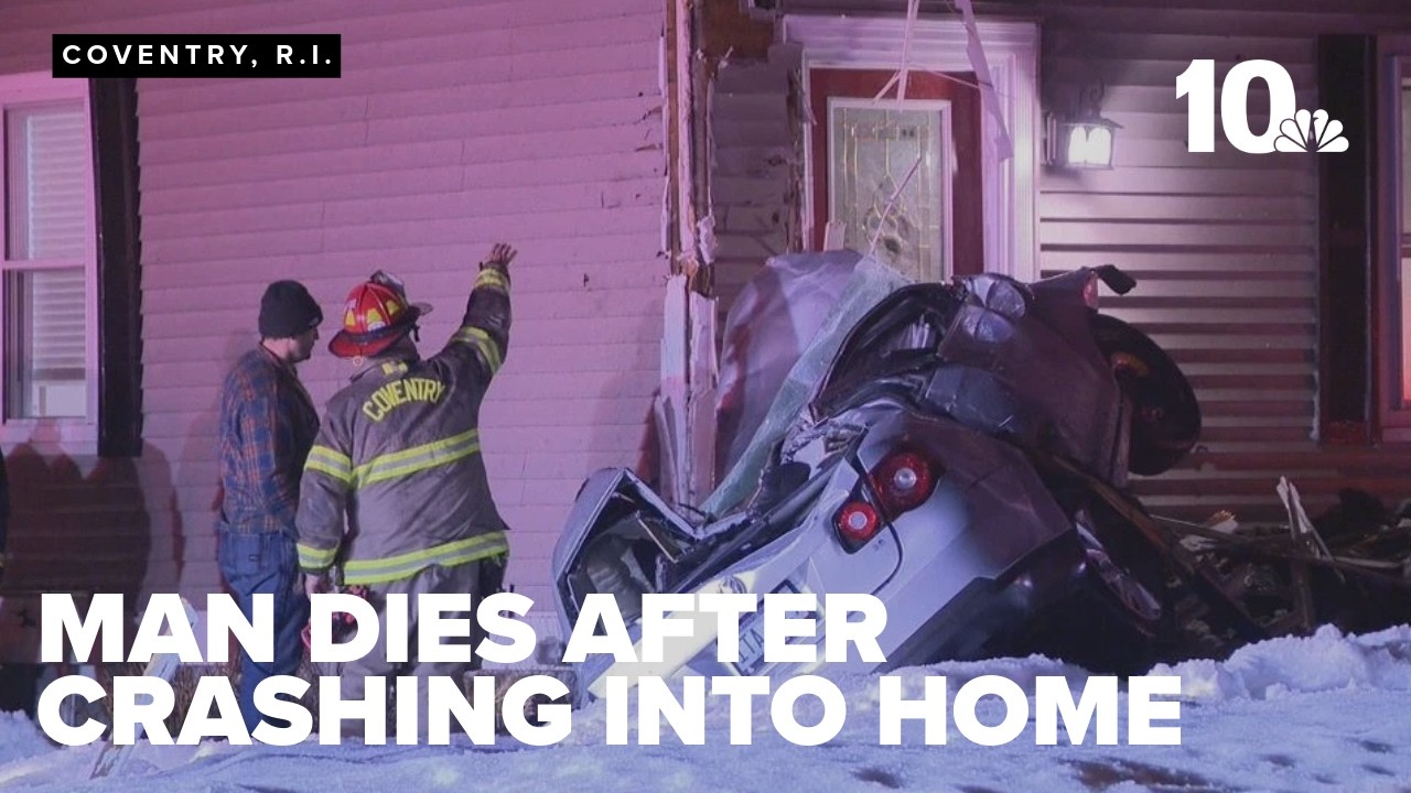 Man accused of fleeing from police dies after crashing into Coventry home