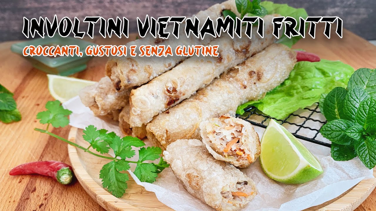 🥢 Involtini con carta da riso fritti | RICETTA CUCINA VIETNAMITA