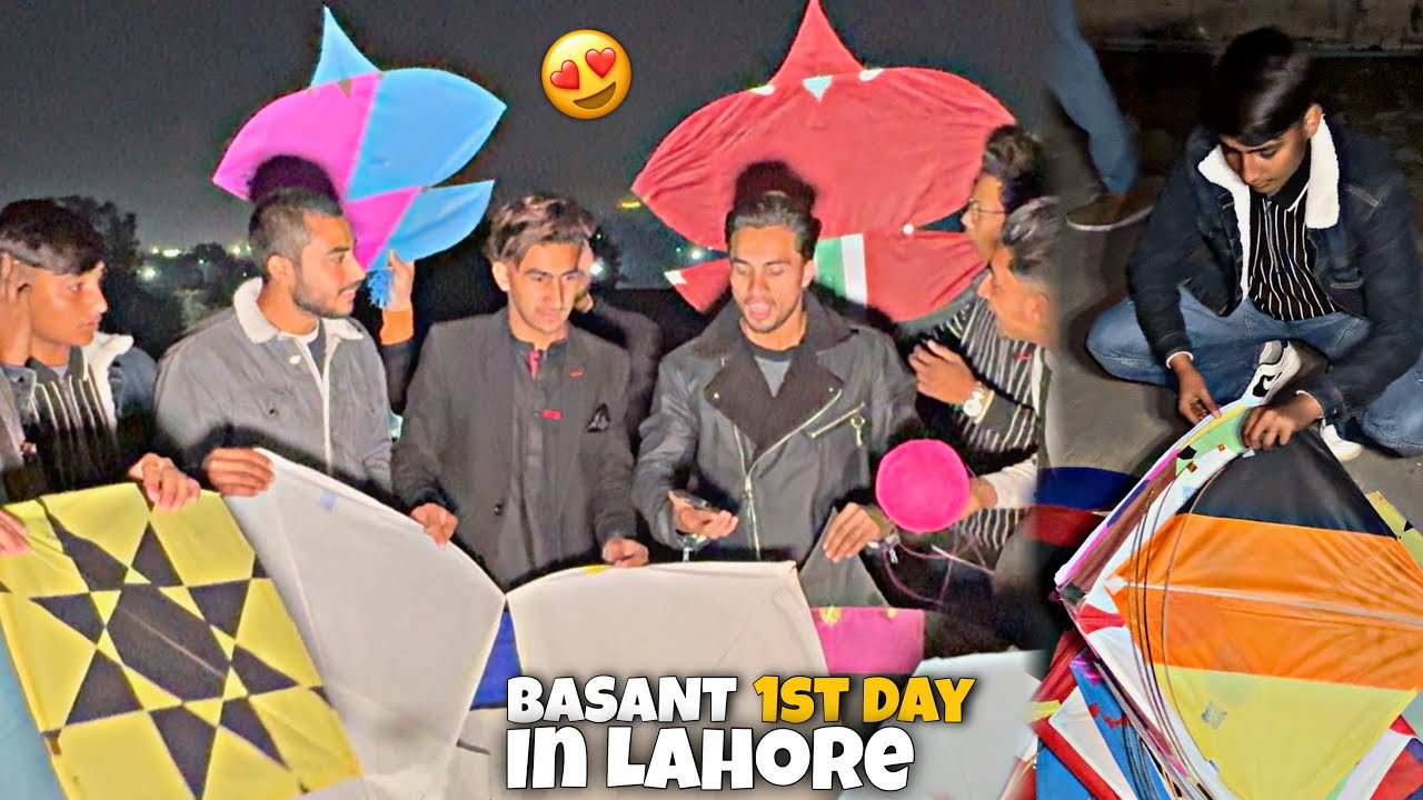 BASANT KY LIYE LAHORE A GYE🪁❤️